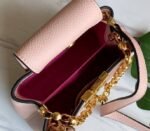 Louis Vuitton Capucines Mini Chain Bag In Pink - Image 7