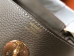 Replica Hermes Lindy 30cm bag in taupe color - Image 4