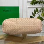 Fake Bottega Veneta Large Pouch Clutch Bag Beige - Image 3
