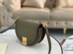 Top Quality Knockoff Fendi Moonlight Saddle Bag In Green Calfskin - Image 3