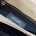 Fake Saint Laurent LouLou Toy Strap Bag Beige - Image 3