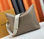 Louis Vuitton Monogram Empreinte Coussin MM Hobo In Galet Gray - Image 4