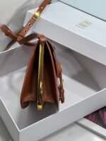 Dior Bobby Frame Bag Knockoff in Brown - Image 2