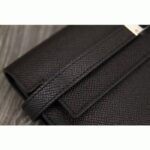 Black knockoff Hermes Kelly Longue wallet - Image 6