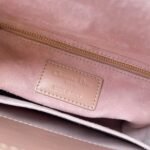 Dior Small Lady Dior My ABCDior Bag Fake in Pink Calfskin with Diamond Motif - Image 5