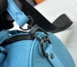 Louis Vuitton Taurillon Monogram Leather Keepall Bandouliere 25 In Turquoise - Image 8