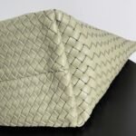 Top Quality Replica Bottega Veneta Cabat Large Bag In Travertine Intrecciato Lambskin - Image 7