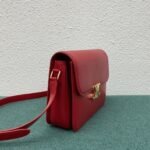 Top Quality Fake Celine Triomphe Large Bag In Red - Image 8
