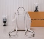 Louis Vuitton Monogram Empreinte Leather Montsouris PM Backpack In White - Image 3