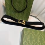 Square G reversible leather belt - Image 9