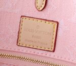 Monogram Denim OnTheGo MM In Washed Pink - Image 6
