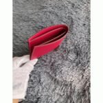 Rose red top fake Hermes Copernic compact wallet - Image 3