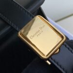 Dior 30 Montaigne Medium Bag Replica in Black Box Calfskin - Image 2