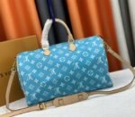 Louis Vuitton Speedy P9 Bandouliere 40 Bag In Turquoise - Image 4