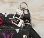 LV X TM Multicolored Onthego East West Chain In Black - Image 9