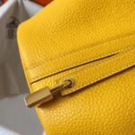 Yellow bicolor luxury copy Hermes Picotin Lock 18cm handbag - Image 8