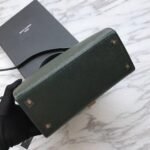Replica Saint Laurent Cassandra Medium Bag Green - Image 6
