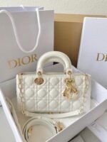 Dior Lady D-Joy Small Bag Knockoff in White - Image 9