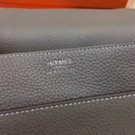 Grey Luxury Replica Hermes Steve Messenger Bag - Image 8
