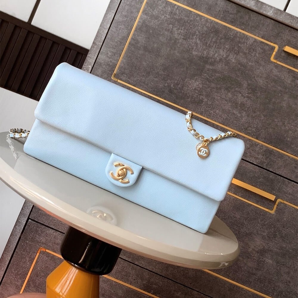 5E07E953-555D-10ED-81DC-43A769B3FD12.jpg CHANEL Long Flap Bag(high-end grade) - Image 1