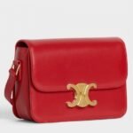 Top Quality Knockoff Celine Triomphe Teen Bag In Red