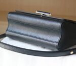 Louis Vuitton Taurillon Leather Twist MM Scrunchie Handle In Black - Image 4