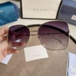 Gradient GG Metal & Acetate Butterfly Sunglasses - Image 7