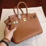 Brown Hermes Birkin 25cm AAAAA Quality Counterfeit - Image 2