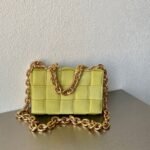 Top Quality Fake Bottega Veneta Chain Cassette Bag In Kiwi - Image 5