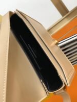 Fake Saint Laurent Medium Solferino Bag Beige Calfskin - Image 9