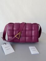Top Quality Imitation Bottega Veneta Padded Cassette Bag In Cinnabar - Image 4