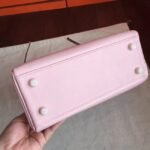 Rose Dragee Swift Replica High Quality Hermes Kelly Retourne 28cm Bag - Image 7