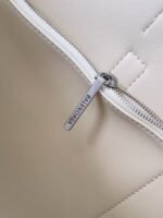 Knockoff Balenciaga Bel Air Carry All Medium Bag Beige Calfskin - Image 2