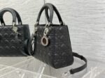 Dior Lady Dior Medium Bag Knockoff in Black - Image 9
