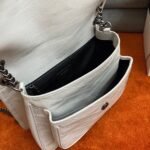 Replica Saint Laurent Niki Medium Chain Bag White - Image 10