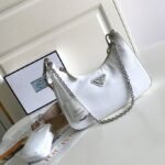 Prada Re-Edition Shoulder Bag Knockoff in White - Image 9