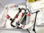 Dior Lady Dior Mini Bag Fake in White Calfskin with Pixel Zodiac Print - Image 4
