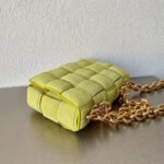 Top Quality Fake Bottega Veneta Chain Cassette Bag In Kiwi - Image 3