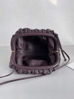 Knockoff Bottega Veneta Mini Pouch with Strap Grape - Image 6