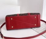Louis Vuitton Monogram Canvas Soufflot MM Bag In Cerise Red - Image 4