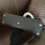 SHOPPING TAG IN CANVAS AND LEATHER - Image 7