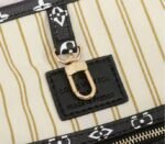 Louis Vuitton Giant Neverfull MM Tote In Cream And Caramel - Image 8