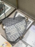 Dior Oblique Saddle Bag - Image 7