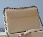 Louis Vuitton Epi Leather Twist MM Limited Edition Bag In Quartz White - Image 4