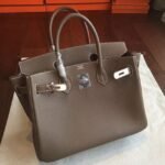 Etoupe Hermes Birkin 25cm Premium Knockoff - Image 2