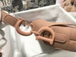 Dior Saddle Bag Replica in Blush Ultramatte Calfskin - Image 9