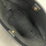 Top Quality Knockoff Celine Small Bucket Cuir Triomphe In Black Calfskin - Image 8