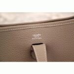 Grey Evelyne III PM Bag Knockoff Hermes Everyday Crossbody - Image 5