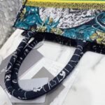 Dior Medium Book Tote Bag Imitation in Blue Dior Constellation Embroidery - Image 5