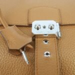 Brown Calf Leather Fake Hermes Sac A Depeches 38cm Briefcase - Image 8
